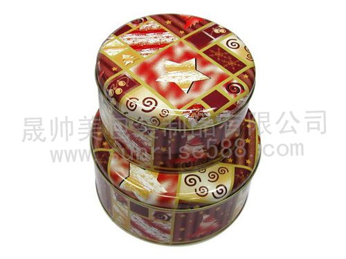The ¢ 220x100HMM round biscuit tin can